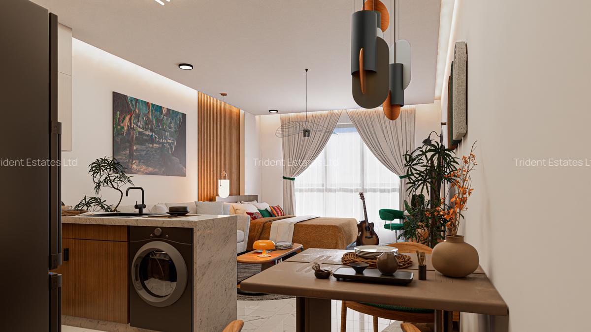 Serviced Studio Apartment with Swimming Pool at Sports Road - 1