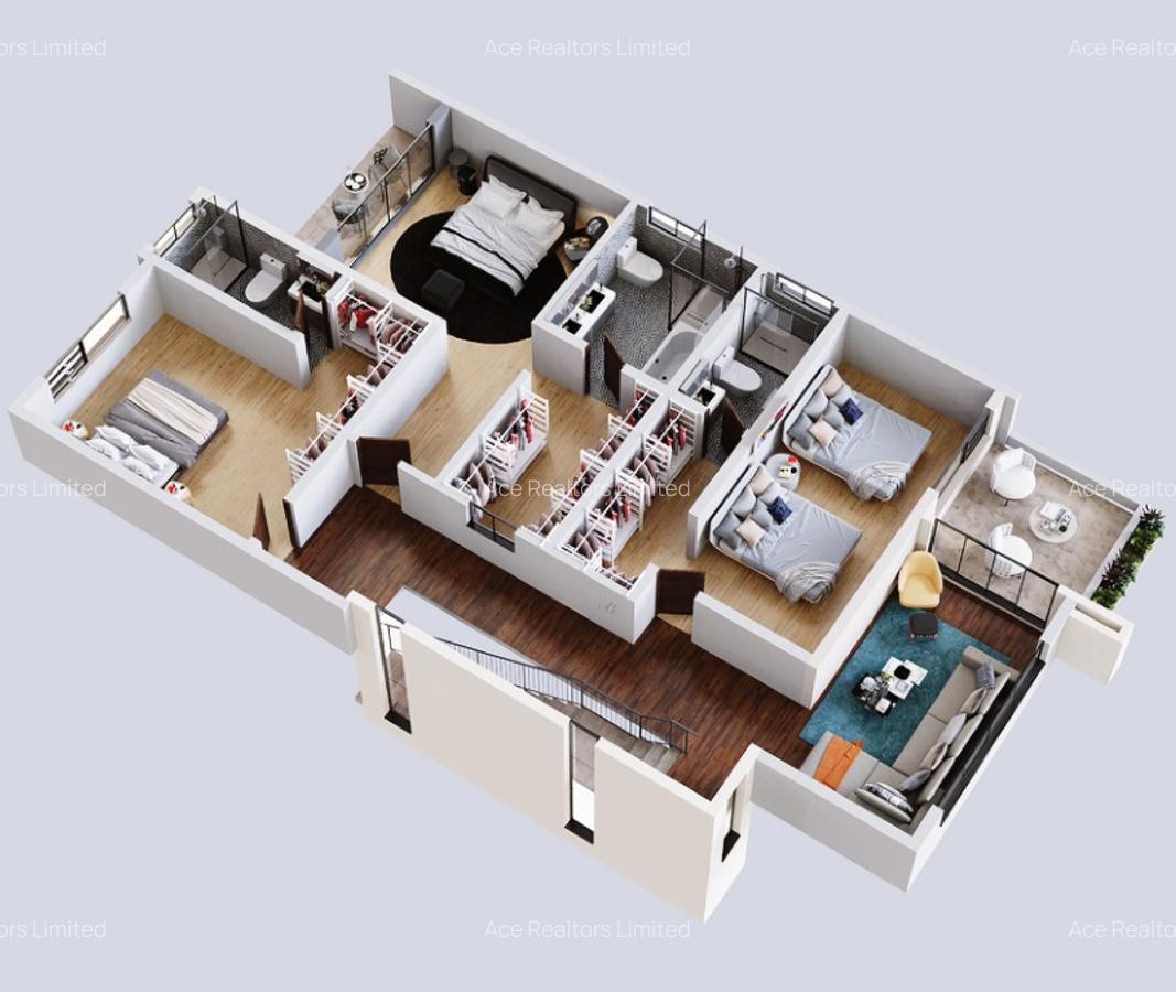 4 Bed Townhouse with En Suite at Mombasa Road - 3