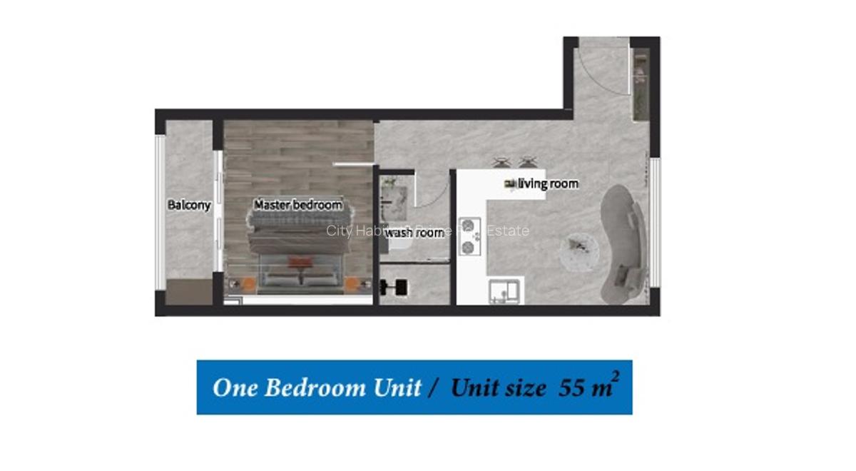 1 Bed Apartment with Swimming Pool in Kileleshwa - 2