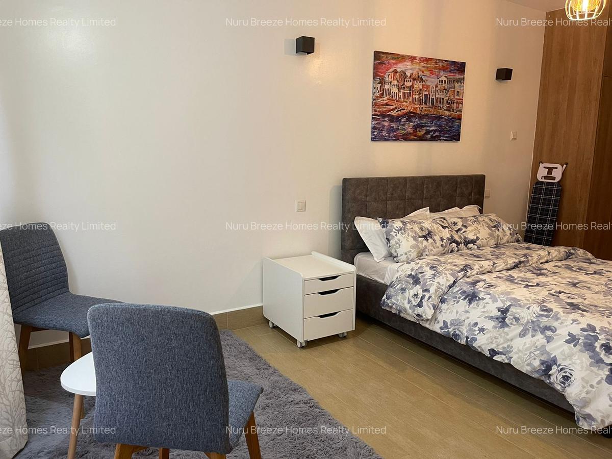 Furnished 1 Bed Apartment with En Suite in Kilimani - 14