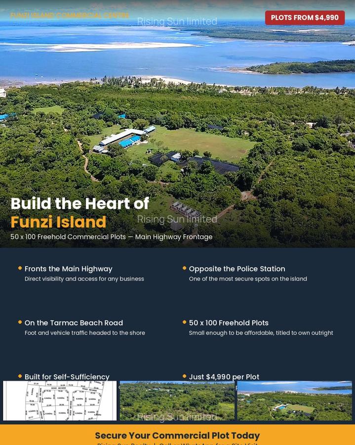 0.126 ac Land at Funzi Island Land For Sale - 1