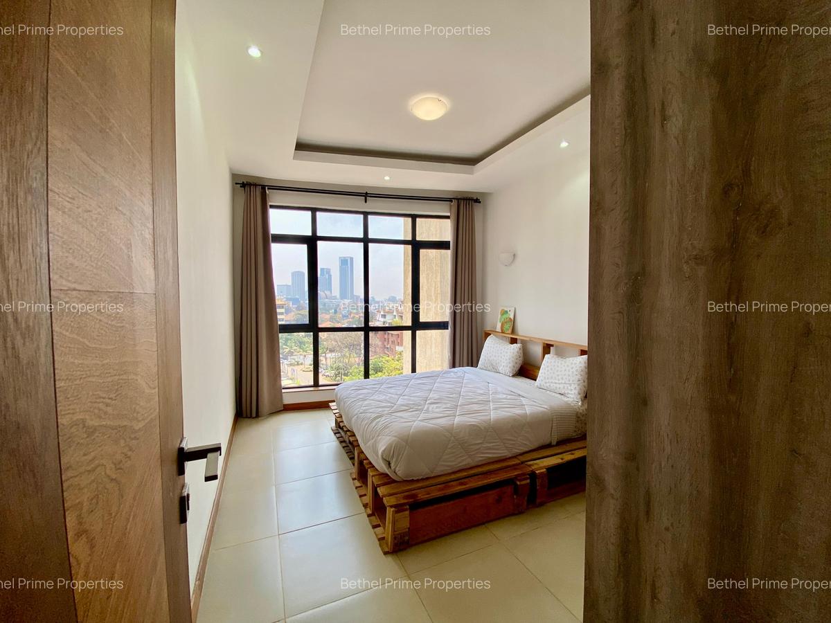 Serviced 2 Bed Apartment with Swimming Pool in Rhapta Road - 14