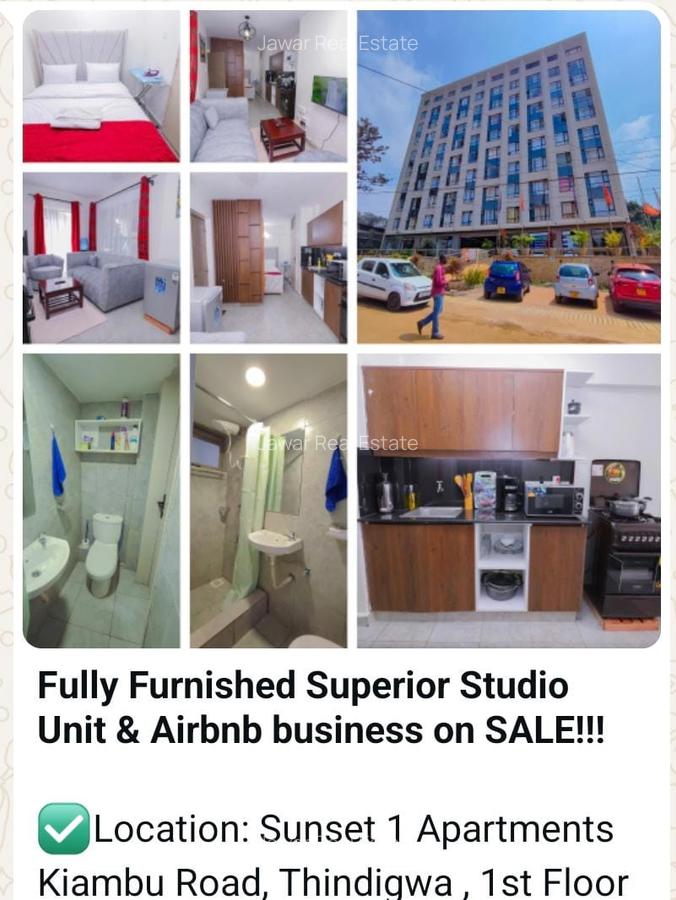 Serviced Studio Apartment with En Suite at Thindigua - 2