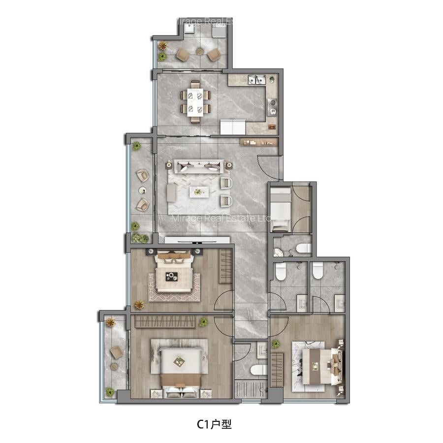 3 Bed Apartment with En Suite in Westlands Area - 4