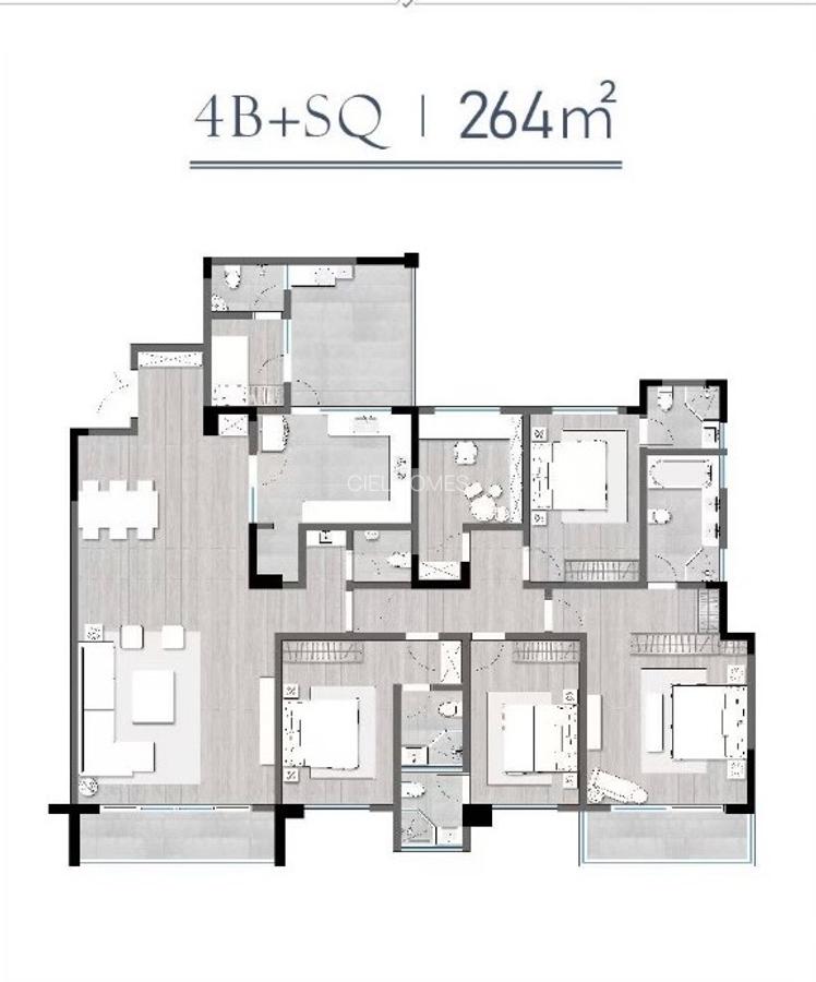 3 Bed Apartment with En Suite at George Padmore - 5