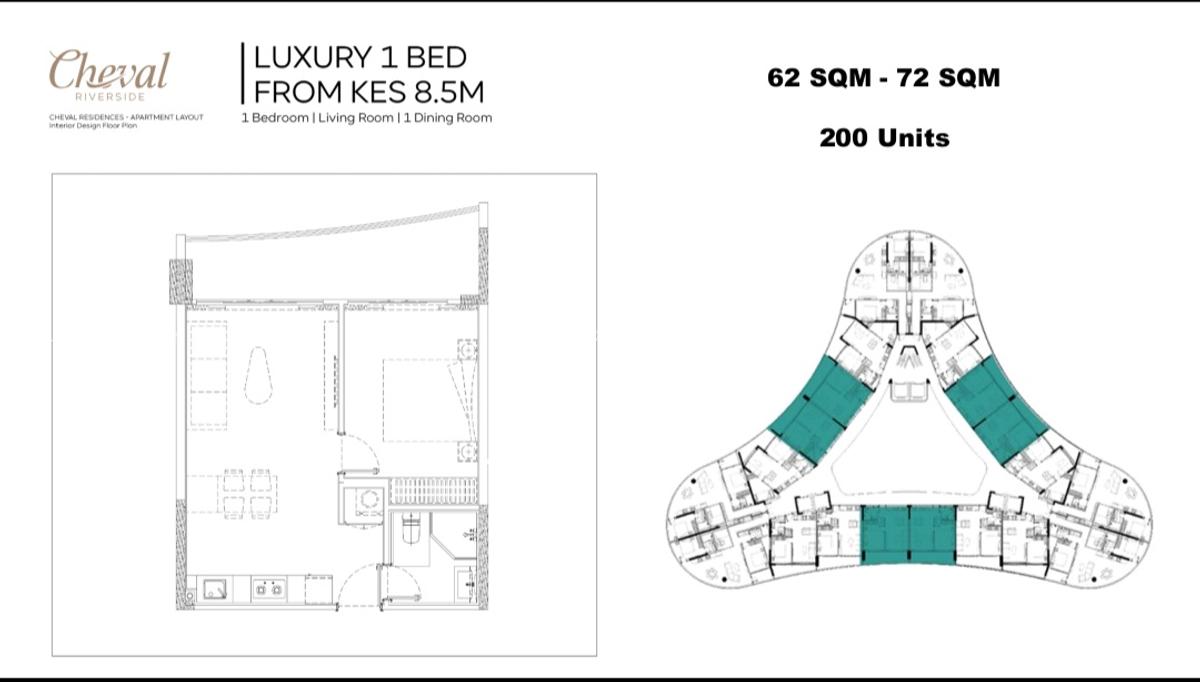 1 Bed Apartment with En Suite in Riverside - 8