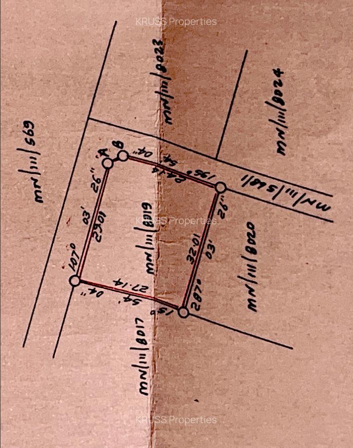 864 m² Land in Kikambala - 3