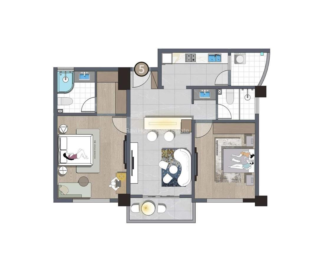2 Bed Apartment with En Suite in Kilimani - 18