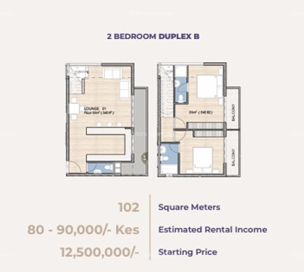 2 Bed Apartment with En Suite at Kirawa Road - 2