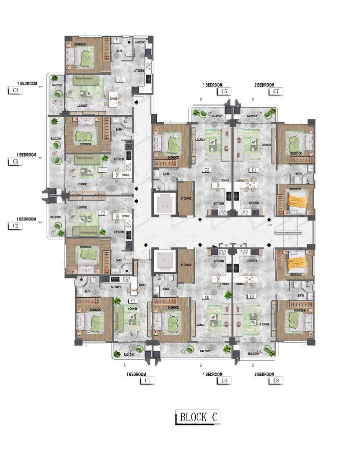 1 Bed Apartment with Swimming Pool in Westlands Area - 16