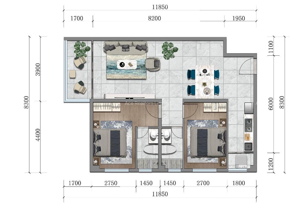 1 Bed Apartment with Swimming Pool at Ring Road Parklands - 4