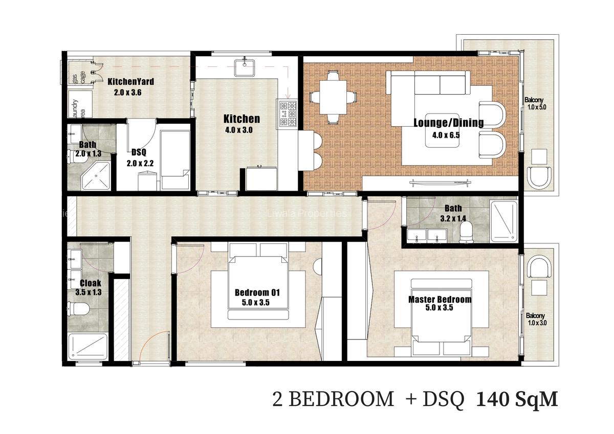 4 Bed Apartment with En Suite in Kileleshwa - 6