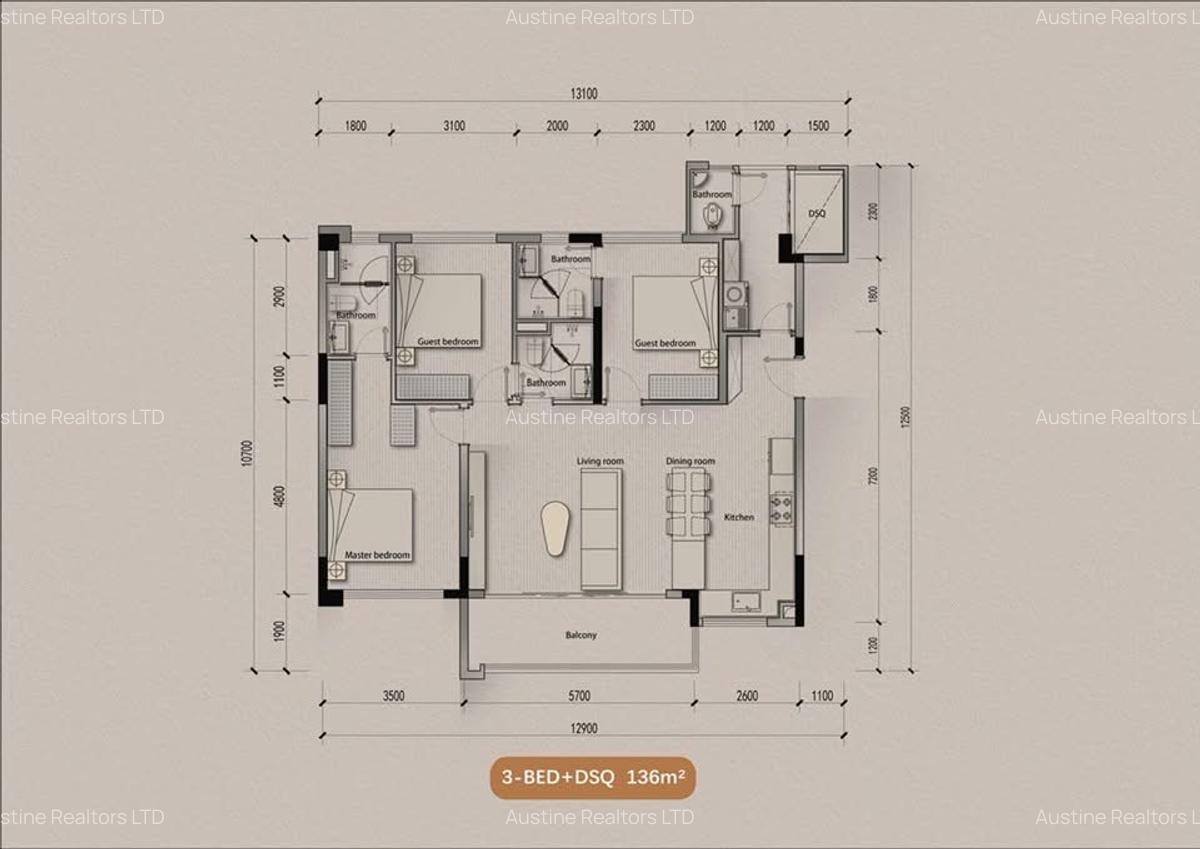 1 Bed Apartment with En Suite in Syokimau - 18