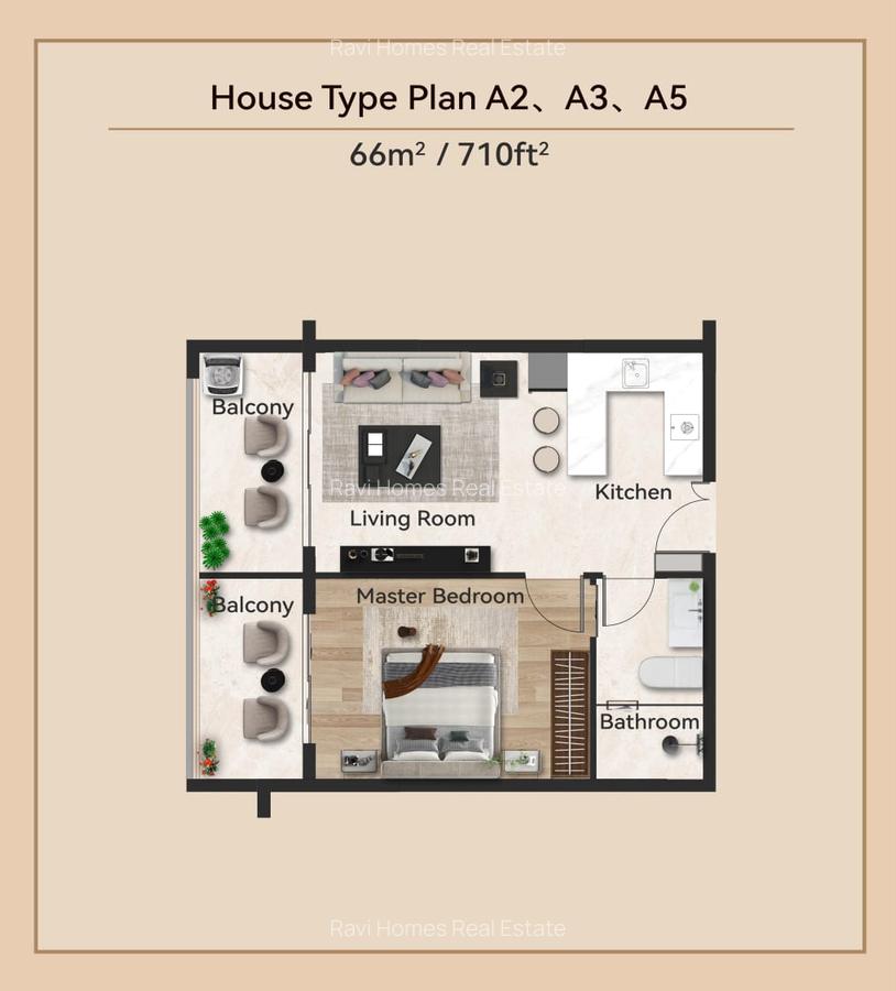 1 Bed Apartment with En Suite in Kileleshwa - 14