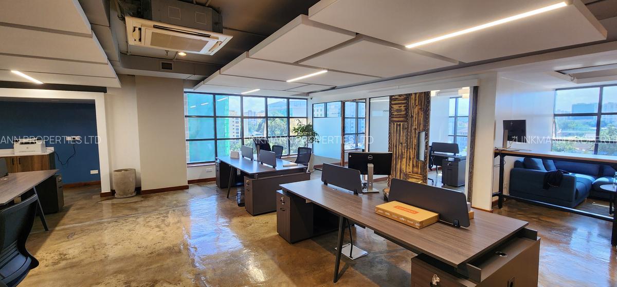 3,700 ft² Office with Service Charge Included in Kilimani - 1