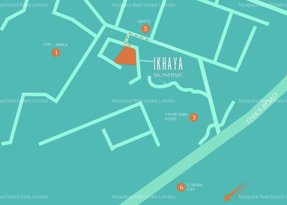 Studio Apartment with Swimming Pool in Kasarani - 5