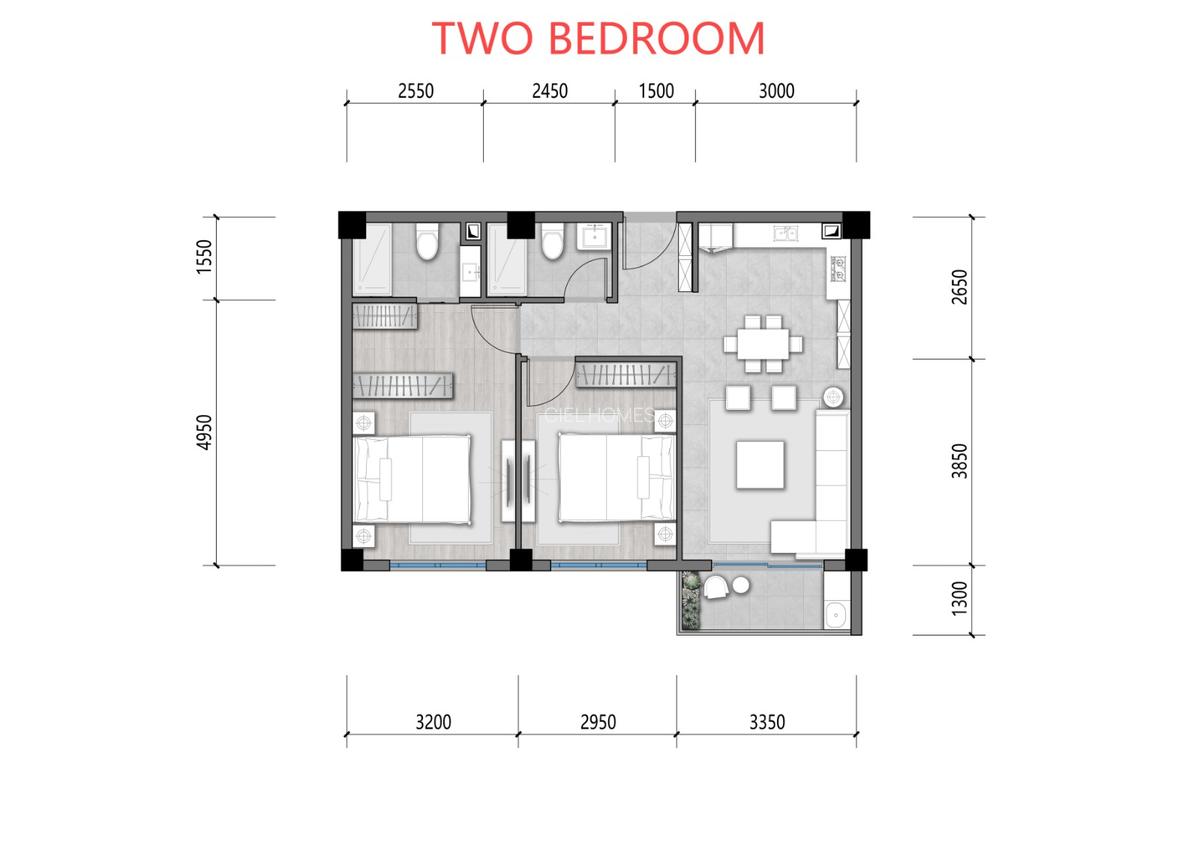 1 Bed Apartment with Swimming Pool in Ongata Rongai - 6