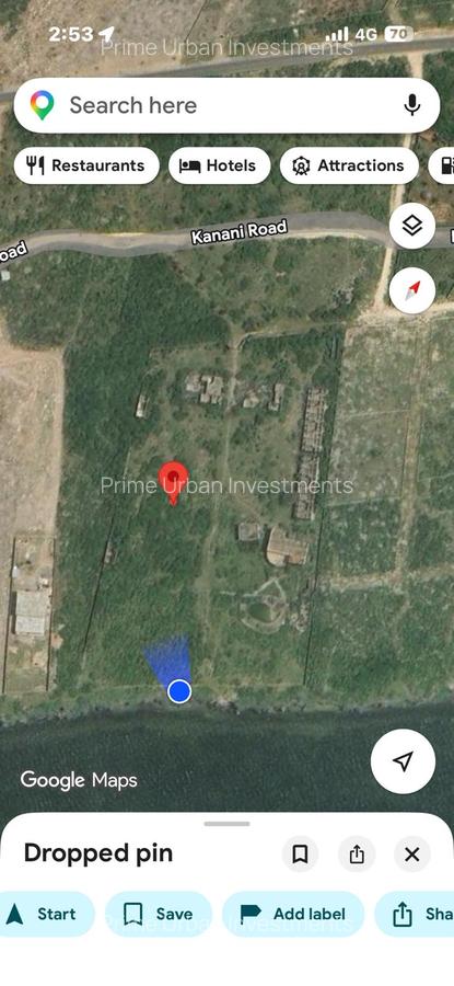 2 ac Land at Watamu Beach- Seafront - 15