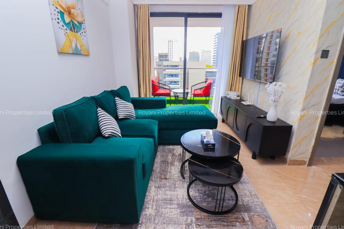 Serviced 1 Bed Apartment with Gym in Kilimani - 2