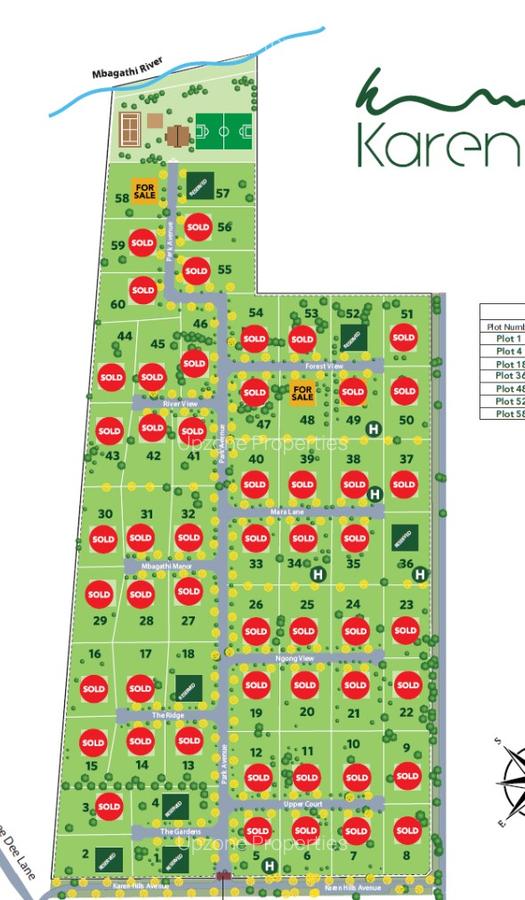 1 ac Land in Karen - 1