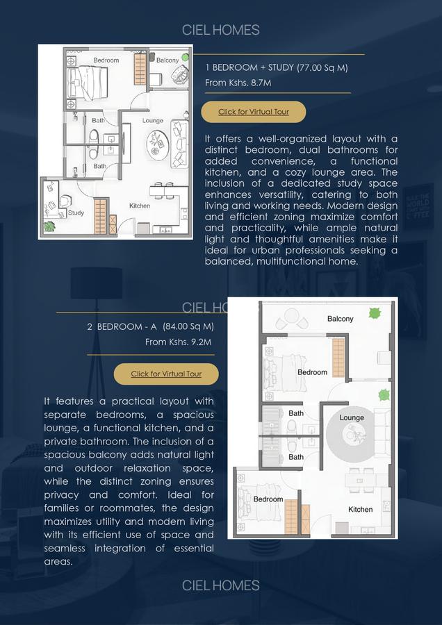 Studio Apartment with Swimming Pool in Upper Hill - 6