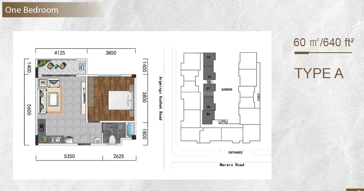 1 Bed Apartment with Gym in Lavington - 1
