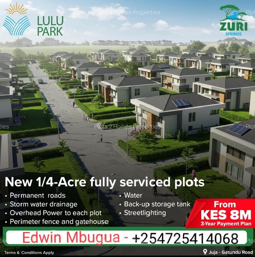 1,000 m² Residential Land at Zuri Springs Estate - 1