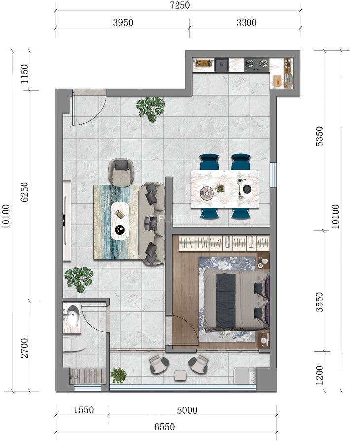 1 Bed Apartment with Swimming Pool at Mandera Road - 1