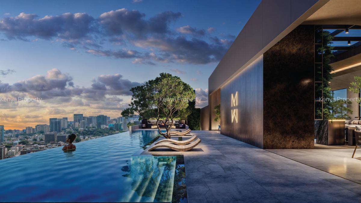 Studio Apartment with Swimming Pool at Muthithi Road - 10