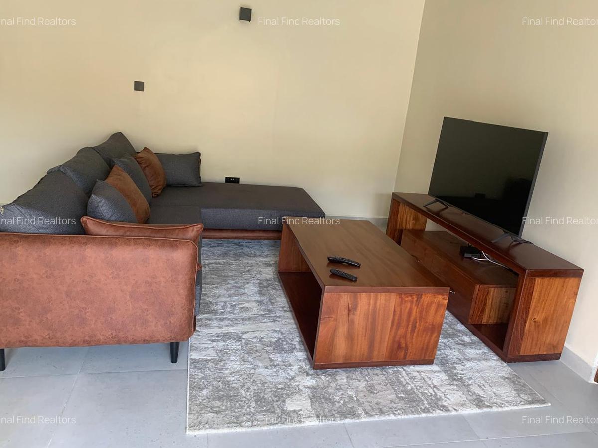 Furnished 1 Bed Apartment with Backup Generator in Runda - 1