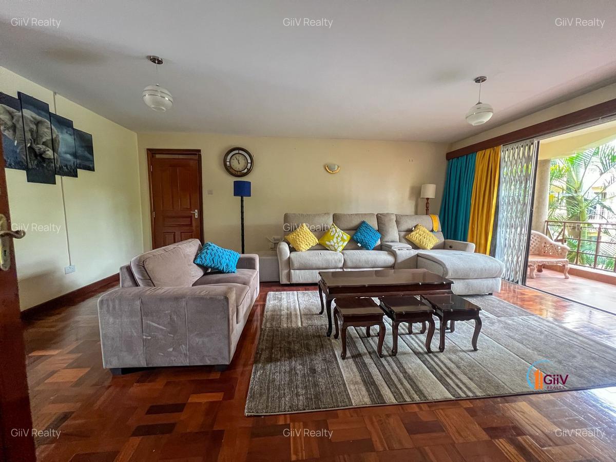 Furnished 3 Bed Apartment with Backup Generator in Westlands Area - 7