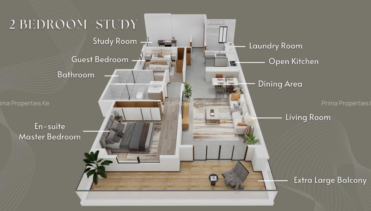 2 Bed Apartment with En Suite at Brookside Drive - 9