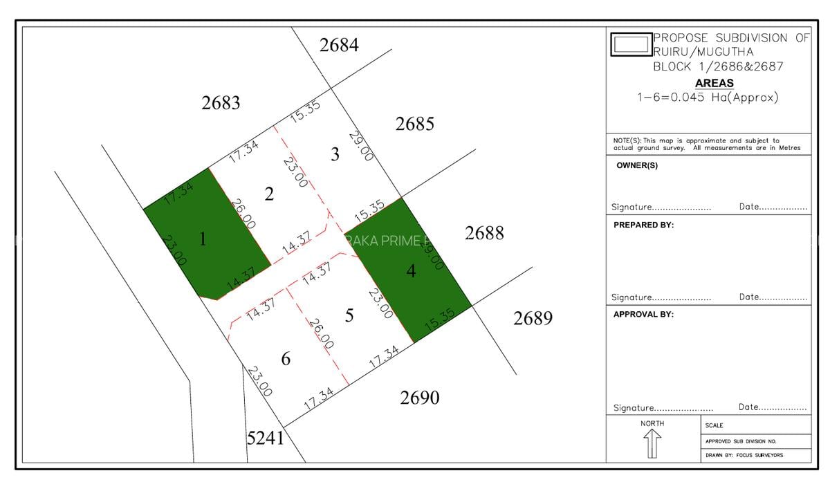 0.045 ha Land at Mugutha - 1
