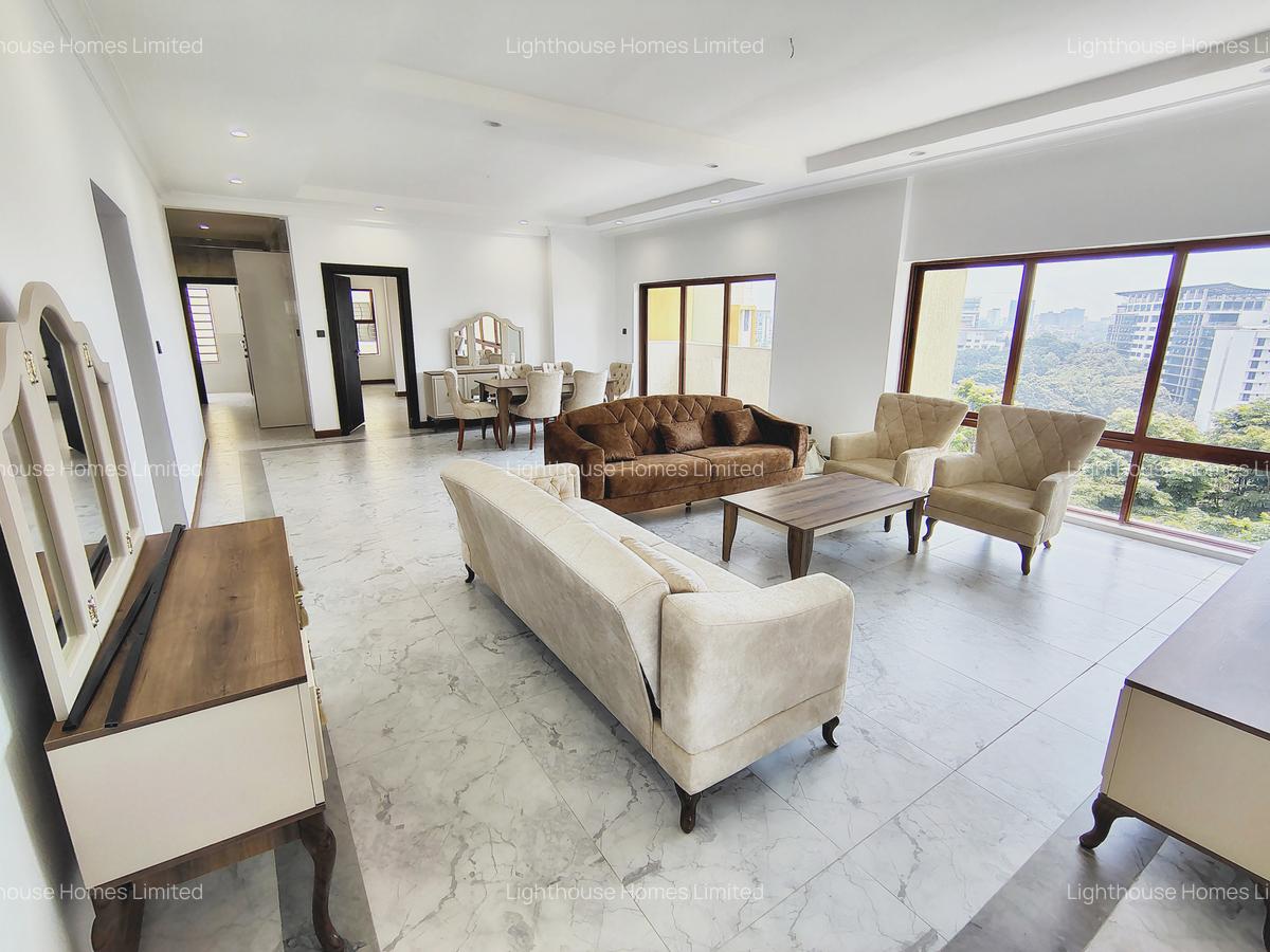 Furnished 3 Bed Apartment with En Suite at Kileleshwa - 1