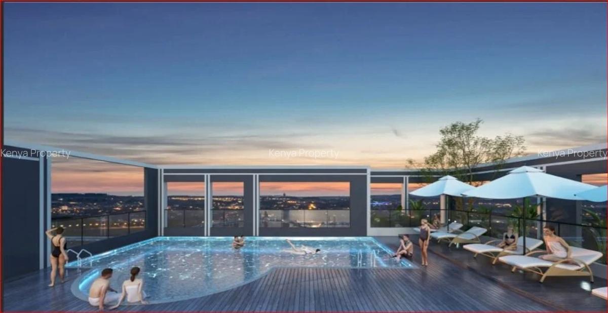 1 Bed Apartment with Swimming Pool at Riverside Nairobi - 9