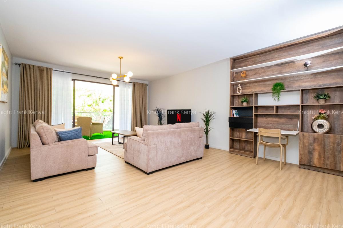 Furnished 3 Bed Apartment with En Suite at Othaya Road - 2