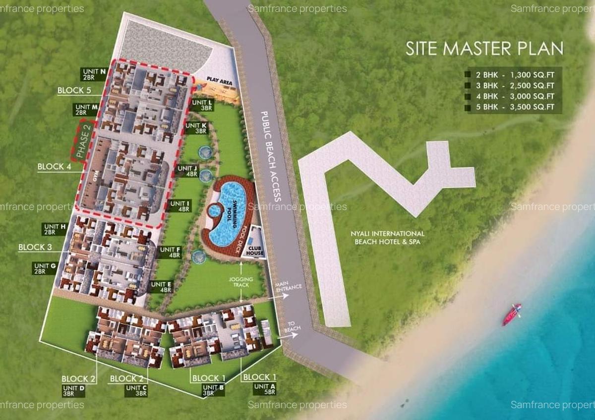 Serviced 3 Bed Apartment with En Suite at Beach Road - 13