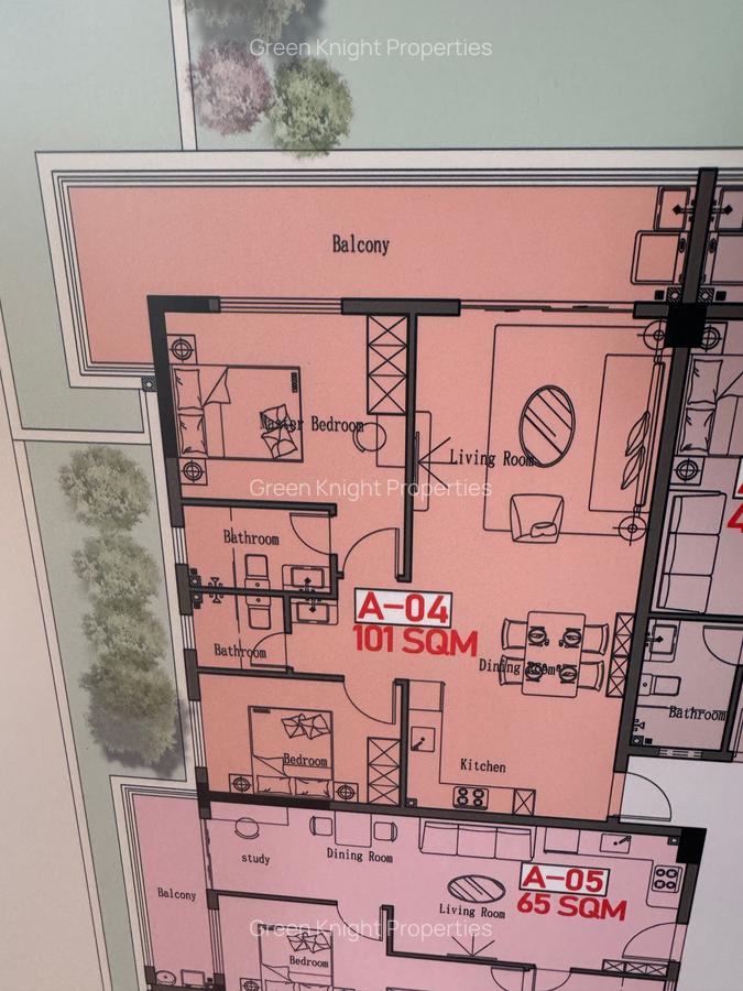 Serviced 1 Bed Apartment with En Suite in Kileleshwa - 6