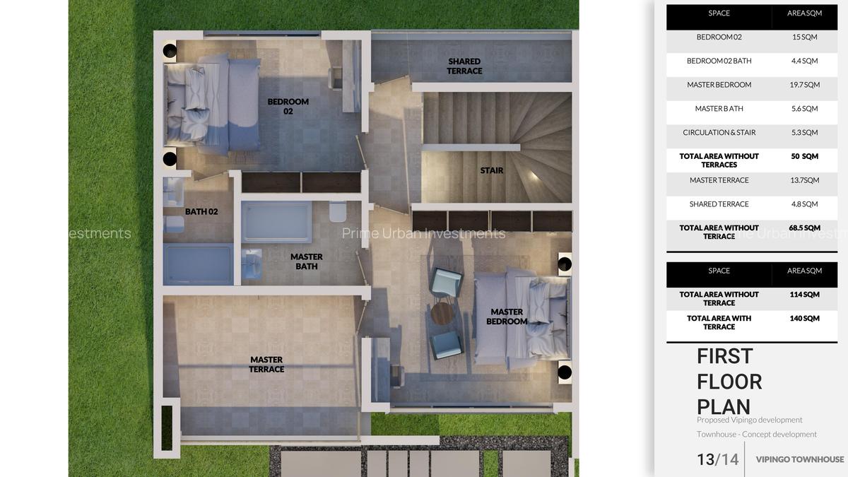 3 Bed Townhouse with En Suite in Vipingo - 6