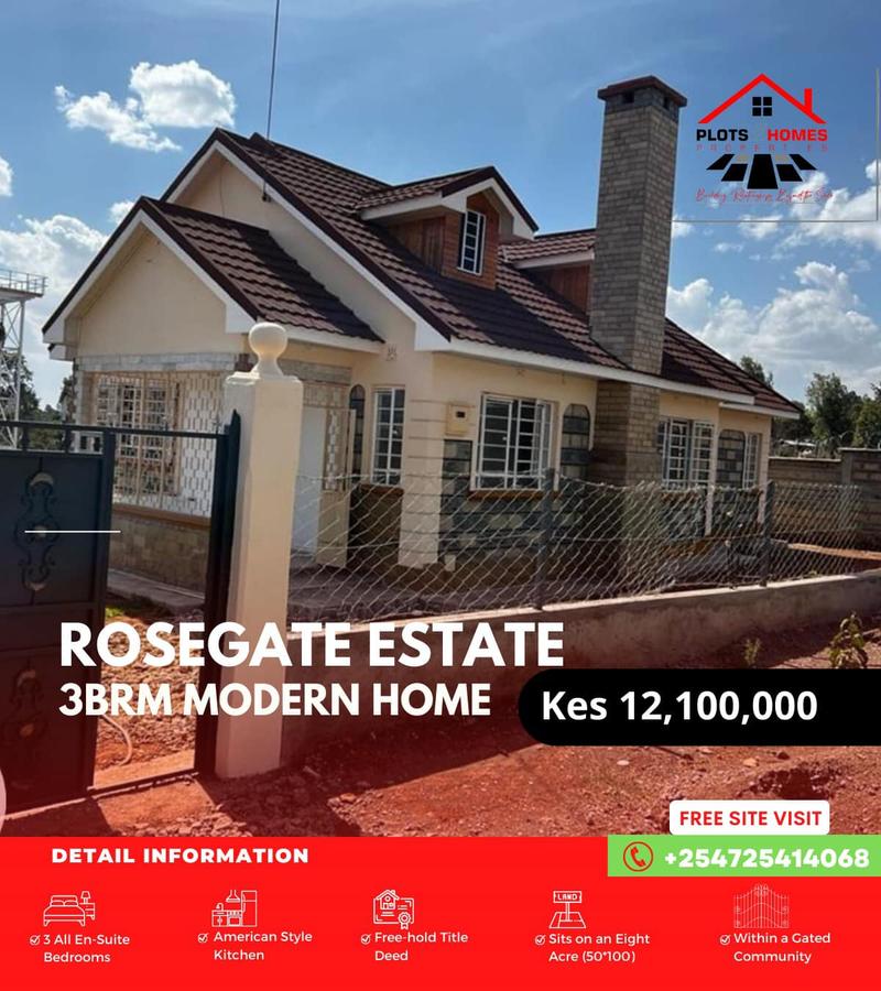 3 Bed House with En Suite at Rosegate 2B Estate - 1