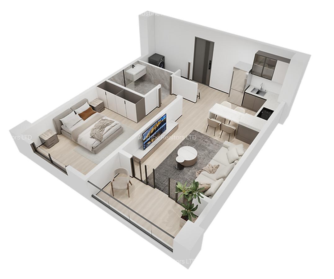 1 Bed Apartment with En Suite at Ojijo Road - 9