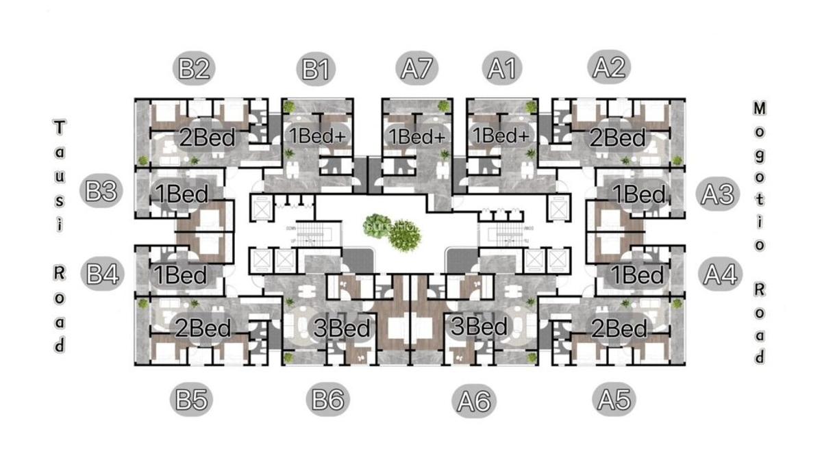 1 Bed Apartment with Swimming Pool at Mogotio Road - 13