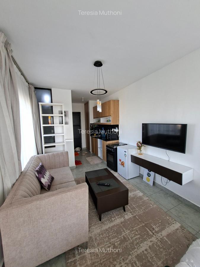 Furnished Studio Apartment with Backup Generator at Fedha Road - 3