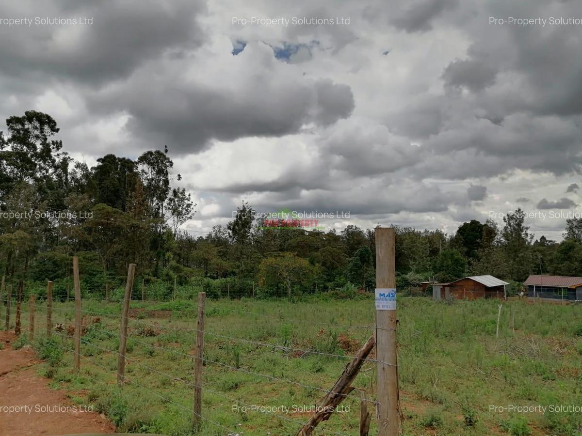 0.05 ha Land in Kikuyu Town - 2