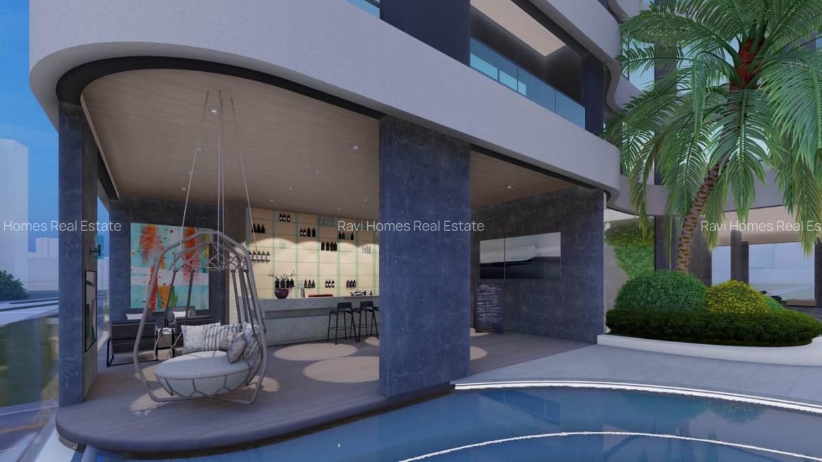 1 Bed Apartment with Swimming Pool at Kilimani Road - 4