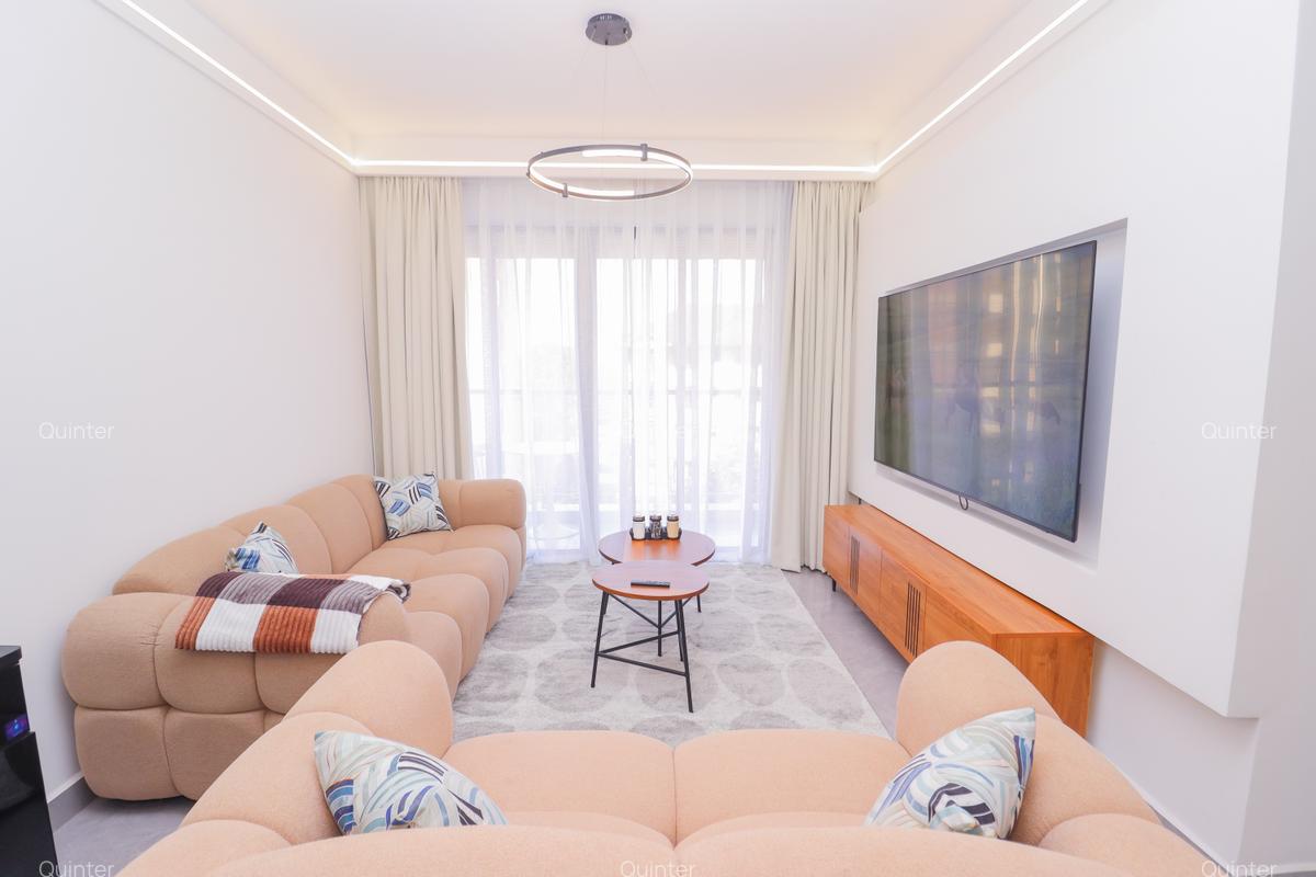 Furnished 1 Bed Apartment with En Suite at Riara Road - 4