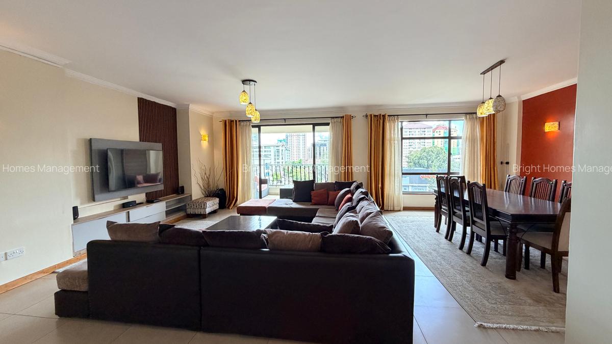 Furnished 3 Bed Apartment with En Suite in Kilimani - 2
