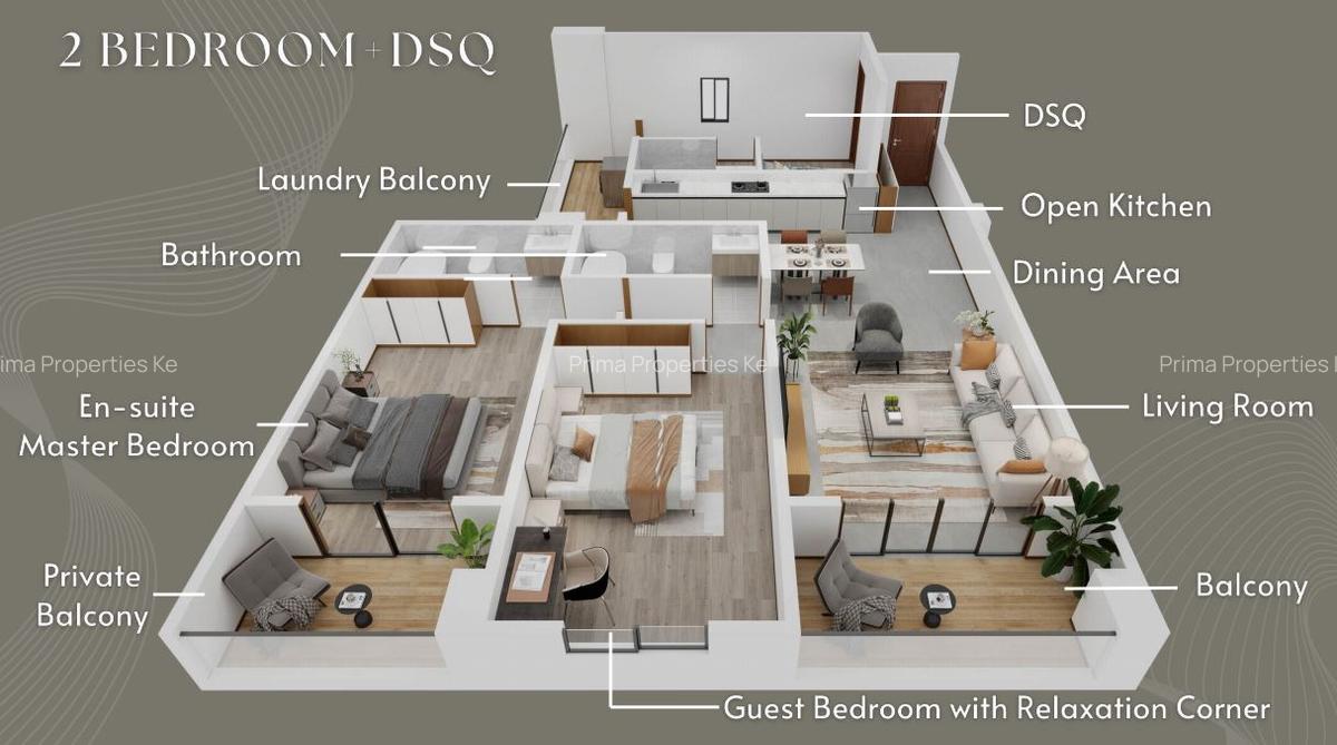 2 Bed Apartment with En Suite at Brookside Drive - 10