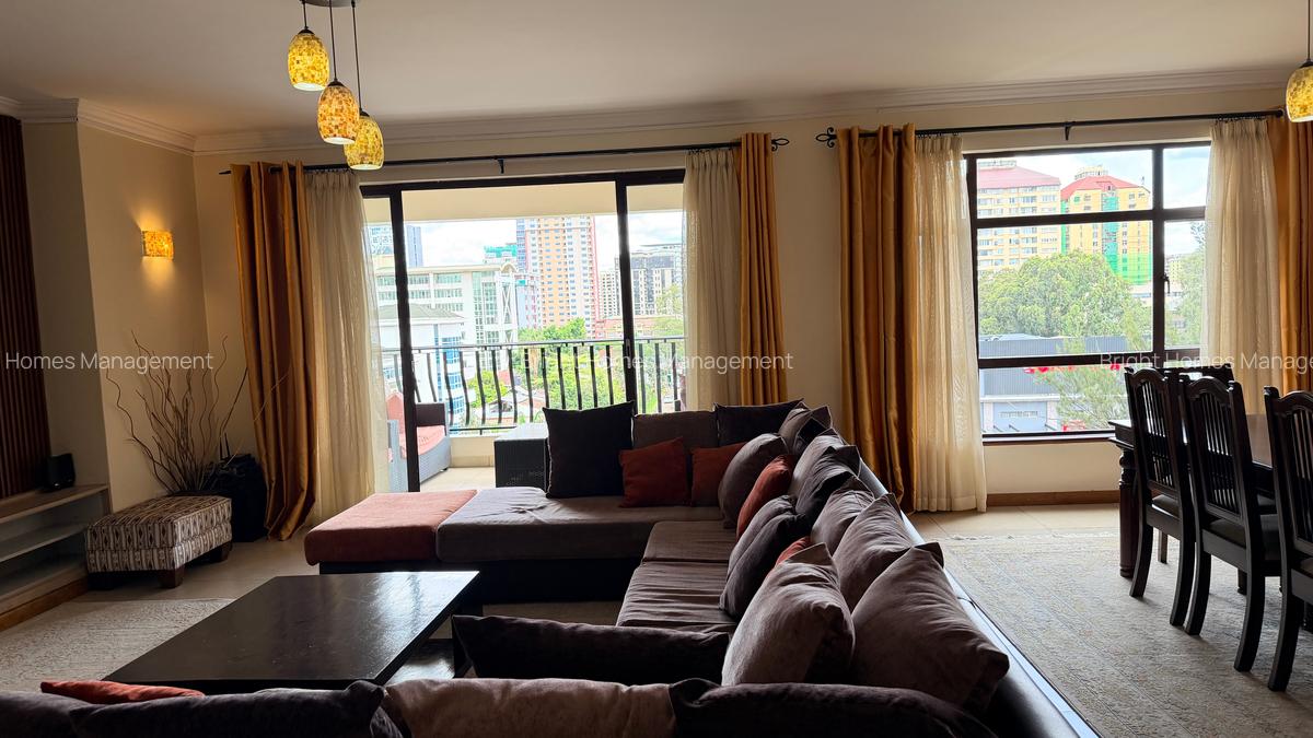 Furnished 3 Bed Apartment with En Suite in Kilimani - 4