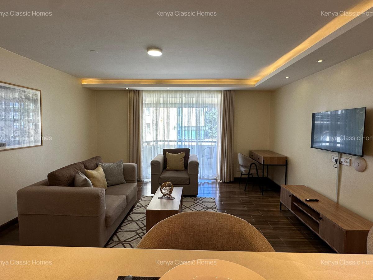 Furnished 1 Bed Apartment with Borehole at Kilimani - 3